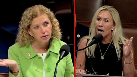 "Dishonest Debbie" SHREDDED by 'MTG' for WOKE Military Lunacy