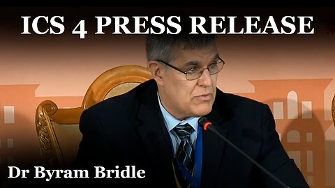 Dr Byram Bridle | International Crisis Summit 4 Press Release [CLIP]