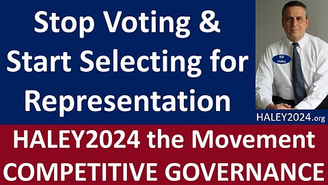 Stop Voting and Start Selecting for Representation
