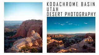 Photographing Beautiful Desert Landscapes In Kodachrome Basin | Lumix G9 Photography