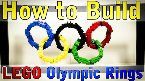 How to Build the Olympic Rings out of Lego