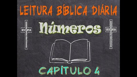 Leitura Bíblica Números 4