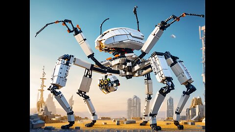 Lego BRIXTRON Robot Transformers 🤖 (BRT.spdr.w.1)