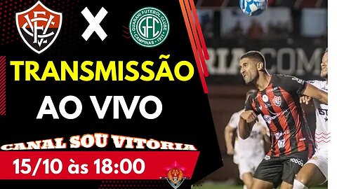 Assistir Vitória x Guarani ao vivo grátis Brasileirão série B 2023 #vitoriaxguarani