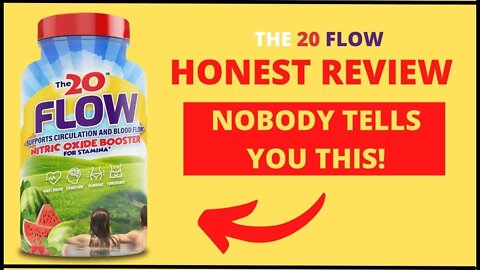 The 20 Flow Nitric Oxide Booster | THE 20 FLOW REVIEW | Does The 20 Flow Work?