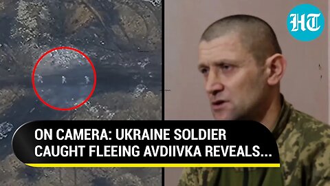 Putin's Army Questions Ukraine Soldier Caught While Fleeing Avdiivka; Says This On Zelensky | Russia