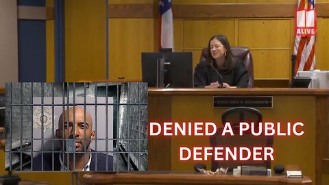 UPDATE: One of Trump's Co-Defendants Denied A Public Defender (Video)