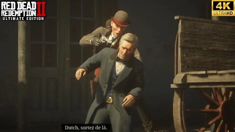 rdr2 - Hosea Death in Saint Denis Bank Robbery #rdr2 #shorts