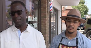 Cleveland police team up with local barbershop to get students ready for school