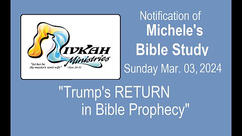 Trump's RETURN in Bible Prophecy