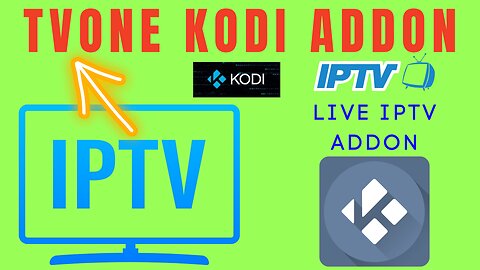 TVOne Kodi Addon for Live TV - KODI 20 NEXUS - How to install