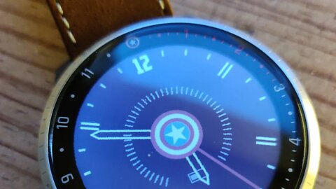 Day 20: First Avenger smartwatch... (a spin-off watch from the Garmin vivoactive 4)