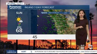 ABC 10News Pinpoint Weather for Sun. Mar. 20, 2022