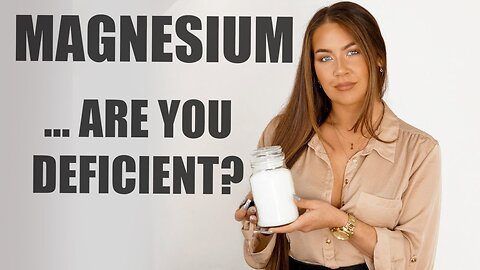 ARE YOU MAGNESIUM DEFICIENT? SYMPTOMS OF MAGNESIUM DEFICIENCY IN THE BODY …