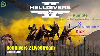 HellDivers 2 LiveStream W/ MisfitElectronicGaming Lets Get me to 200 followers #RumbleTakeOver!