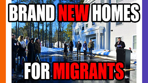 Brand New Homes Built For Migrants
