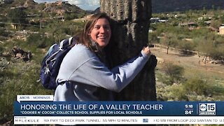 'Cookies N' Cocoa' collects supplies for Valley schools to honor life of teacher