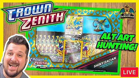 Shiny Zacian Box from Crown Zenith | Pokemon Cards Opening LIVE! Free Codes!