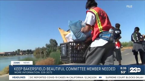 Keep Bakersfield Beautiful committee member needed