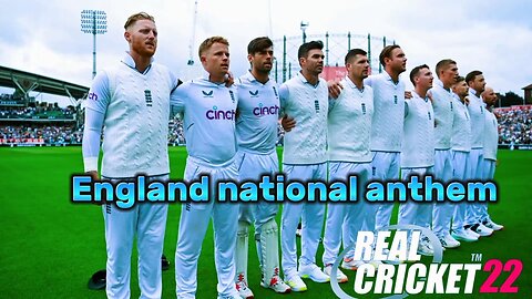 England national anthem in cricket | Real Cricket 22 |sky sports01