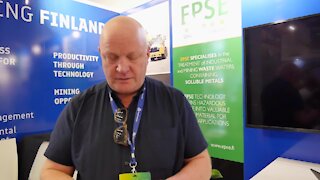 SOUTH AFRICA - Cape Town - Investing IN african Mining Indaba - Finnish company specializes in mining waste water treatment (Video) (YFH)