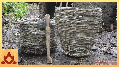 Primitive Technology- Baskets and stone hatchet