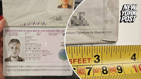 Family's vacation ruined after son stopped by security over tiny rip in his passport