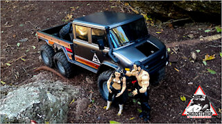 Unimog 6x6 on Rhino Mountain