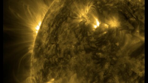 Solar Flaring Returns, Heinrich Event Beginning, Good/Bad News | S0 News Nov.18.2023