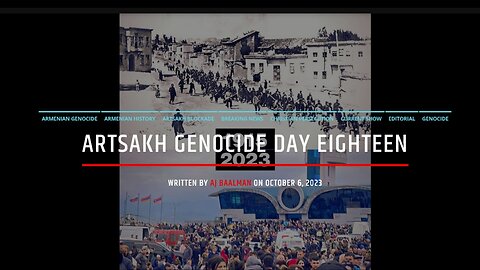 Artsakh Genocide Day Eighteen