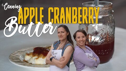 Apple Cranberry Butter Canning Recipe