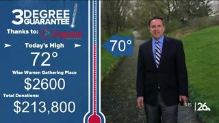 Three Degree Guarantee