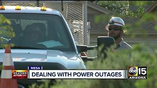 Homeowners left without electricity during peak of Arizona heat