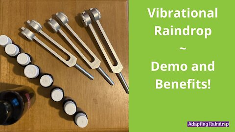 Vibrational Raindrop Demo