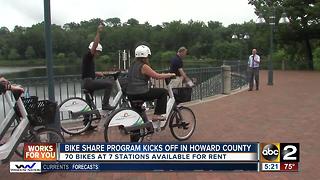 Howard County Bike Share program kicks off