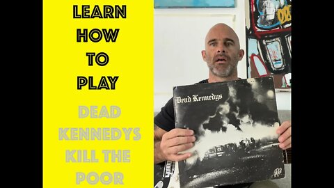 How To Play Kill The Poor On Guitar Lesson - WITH SOLO! [Dead Kennedys]