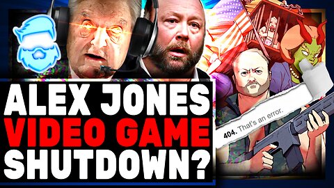 MSNBC Demands Alex Jones Video Game Be Banned On Steam In INSANE Meltdown!