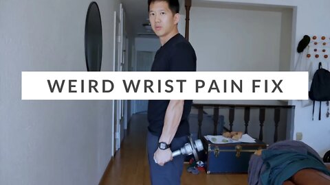 Fix (Outer) Ulnar Wrist Pain With This Simple Wrist Pain Exercise...(Tfcc Tear?)