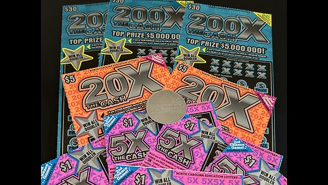 $5,000,000 Jackpot!! After Dinner Scratchers with Oleblueyes