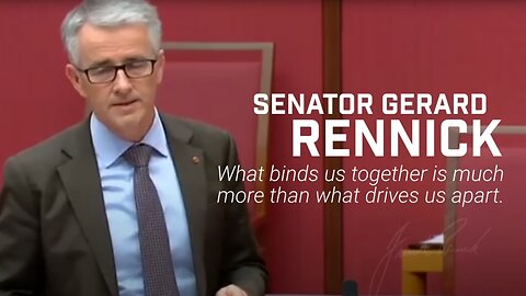 Australian Sen. Gerard Rennick Makes Case Against COVID-19 Vaccine Mandates