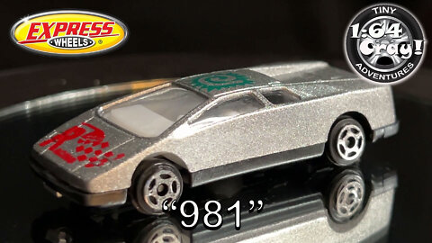 “981” in Metallic Silver- Model by Express Wheels