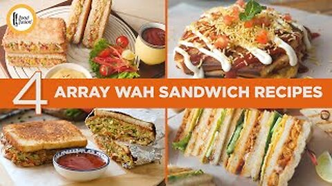 4 Easy sandwich 🥪 Recipe 😋