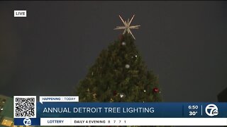 Previewing the 2022 Detroit Tree Lighting