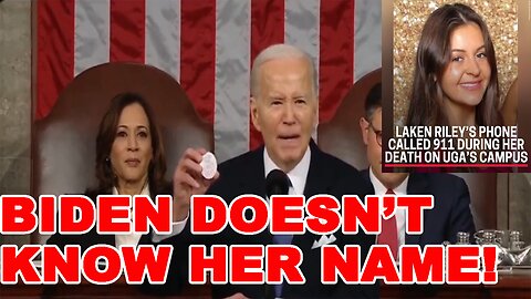 Biden's SHOCKING comments about Laken Riley will make you FURIOUS!