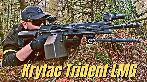 Krytac Trident LMG in action at Section8