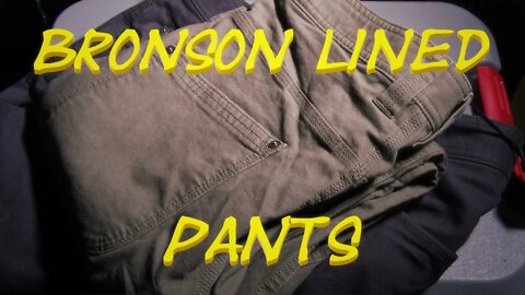 Bronson Flannel Lined Pants Overview - prAna Pants