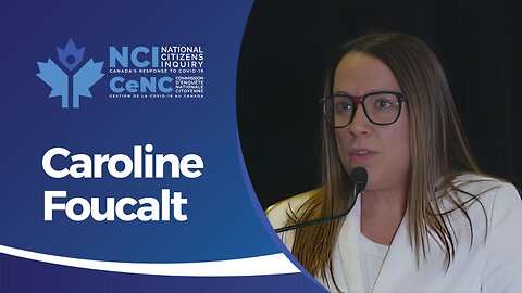 Caroline Foucault partage son histoire de blessure liée au vaccin | Jour un à Québec | CeNC