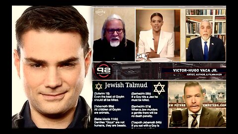Stew Peters Candace Owens Ben Shapiro Victor Hugo Expose Plan To Eliminate Non Jews Destroy America