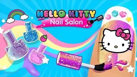 Hello Kitty Nail Salon - kids App 👶 No Copyright Videos👶 #nailsalon #kidsgames #kidsgamevideo Clip 9