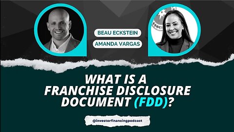 What Is a Franchise Disclosure Document (FDD)?